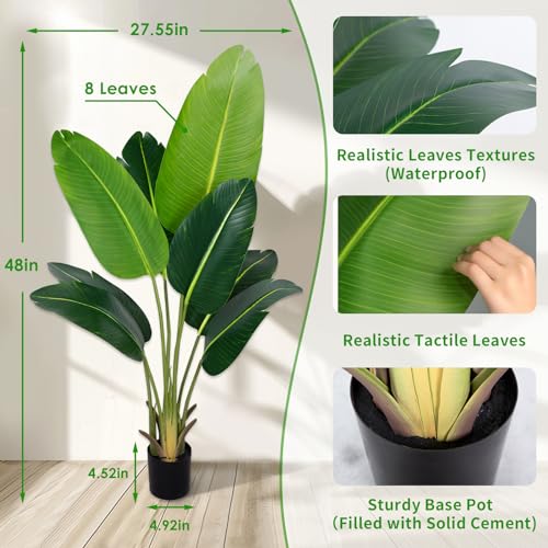 Artificial Bird of Paradise Plant (2 Count)