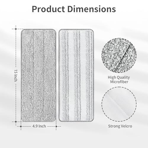10Pcs Joymoop Mop Replacement Pads (10 Count)