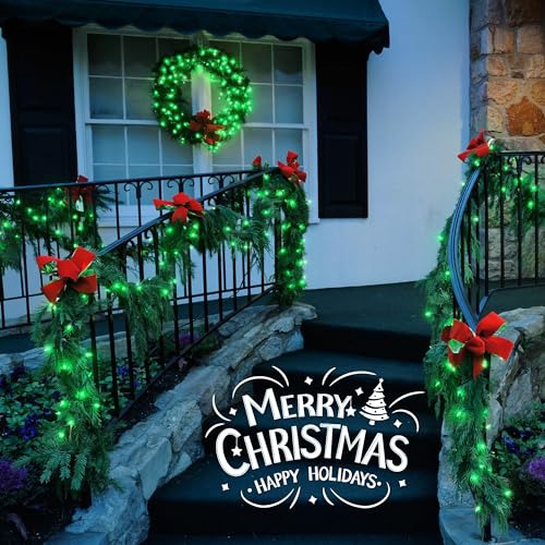 Green St.Patrick's Day Mini String Lights (13 Foot)