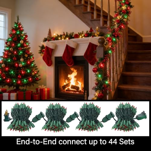100 Count Red and Green