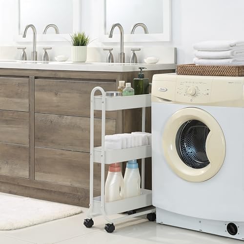 Slim Rolling Storage Cart