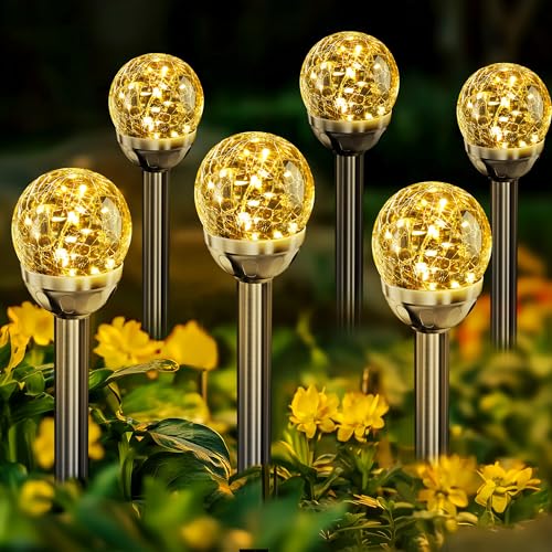Solar Garden Lights Outdoor (6 Count)