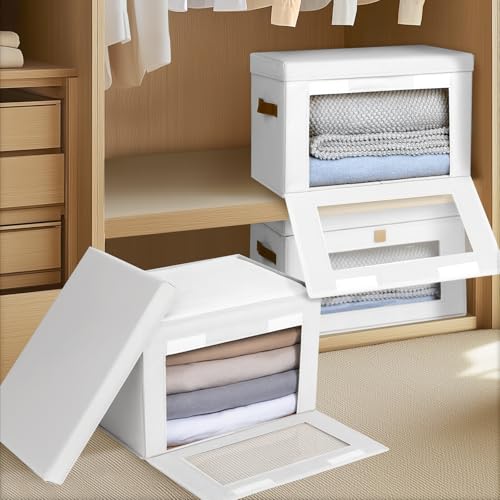 Large Clothing Storage Bins (2 Count)