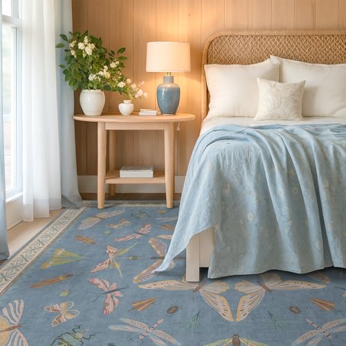 Washable Living Room Rug 8x10 (80 Sq Ft)