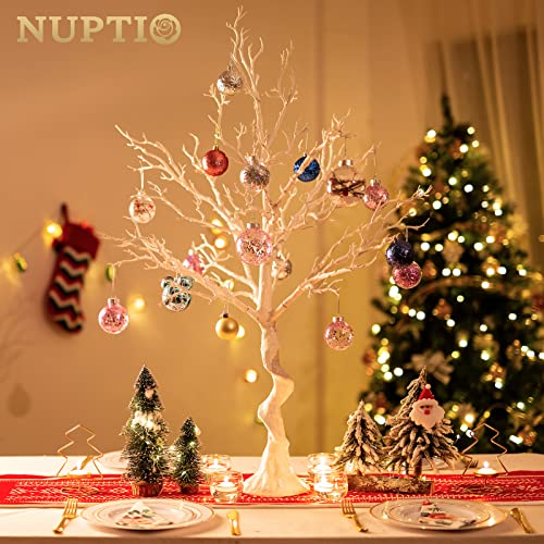 Artificial White Tree Branch for Christmas (2 Count)