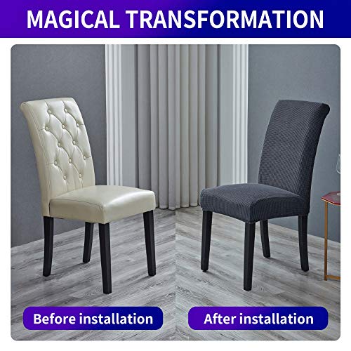 Stretch Chair Covers for Dining Room Set of 6