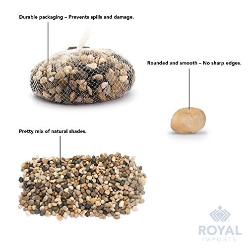 River Rocks Aquarium Gravel (80 Ounce)