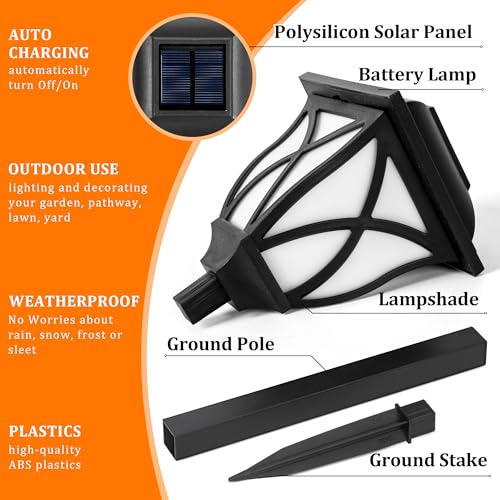 Solar Lights Outdoor Waterproof (8 Count)