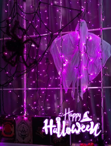 Purple Halloween Mini Lights (50 Count)