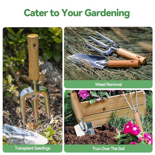 9 Piece Gardening Tools Set with Fashion Handbag (8 Count)