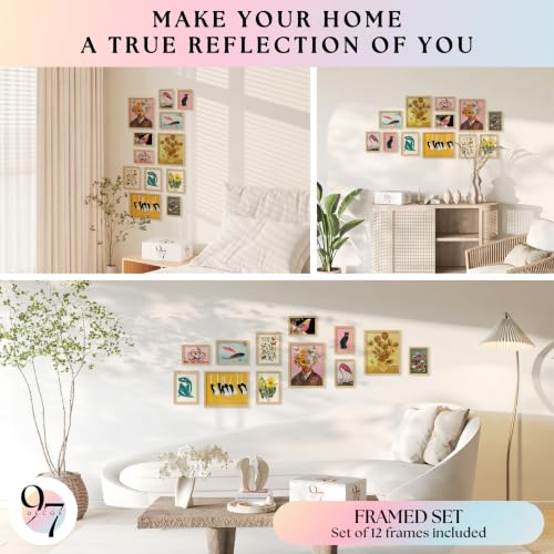 Eclectic Maximalist Wall Art (12 Count)
