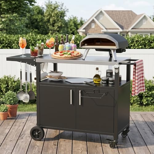 Outdoor Grill Cart