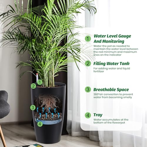22" Tall Planter Set of 2 (2 Count)