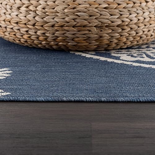 Outdoor Rug 9x12 Modern Area Rugs for Large Indoor and Outdoor Patios and Porches