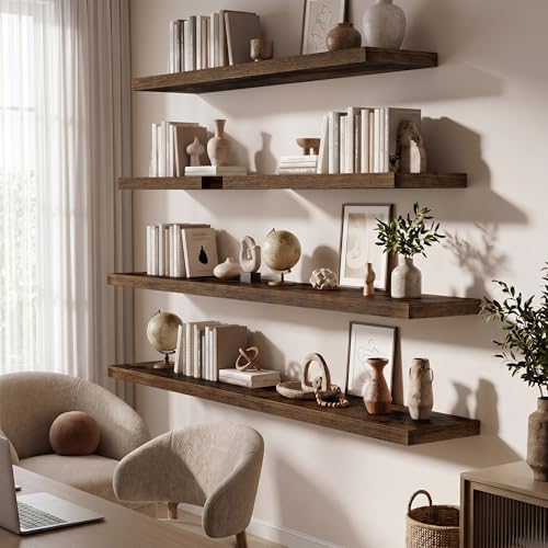 24 Inch Floating Shelves for Wall