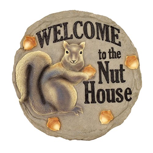 Garden Décor Nut House Stepping Stone