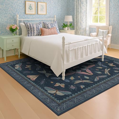 9x12 Washable Farmhouse Area Rug for Living Room (108 Sq Ft)