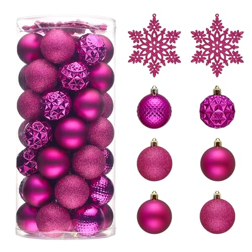 Christmas Tree Decorations Ornament Set (50 Count)