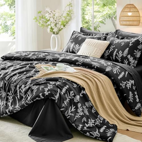 Black Full Comforter Set