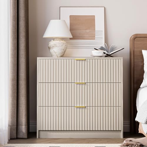 Fluted Dresser for Bedroom