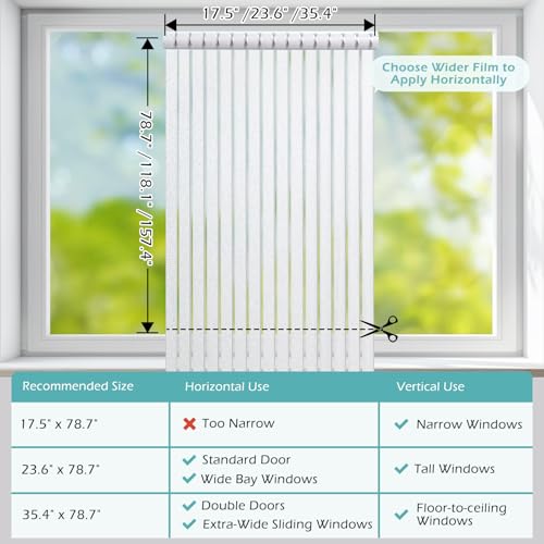 Window Privacy Film (19.38 Sq Ft)