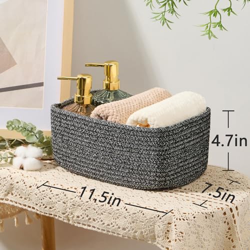 Small Storage Baskets for Organizing (3 Count)