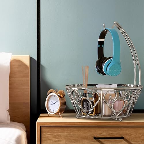 Fruit Basket Bowl with Banana Tree Hanger