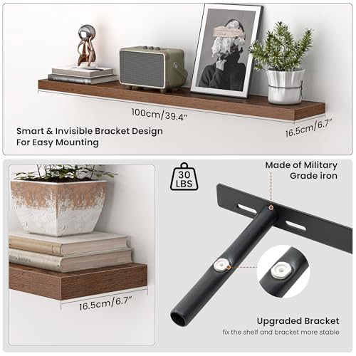 Floating Shelves for Wall 40 Inch (2 Count)