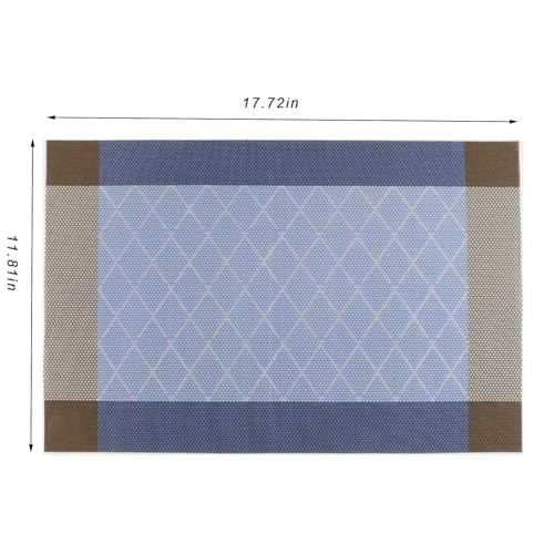 Placemats Set of 6 Washable Indoor (6 Count)
