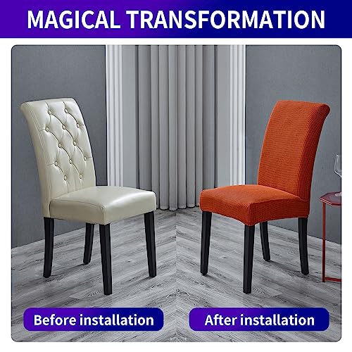 Stretch Chair Covers for Dining Room Set of 4