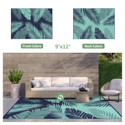 Outdoor Rug Waterproof Plastic Rugs for Patio
