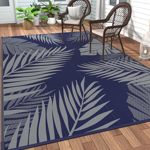 Outdoor Rug Waterproof Plastic Rugs for Patio