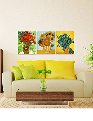 Van Gogh Canvas Wall Art (3 Count)