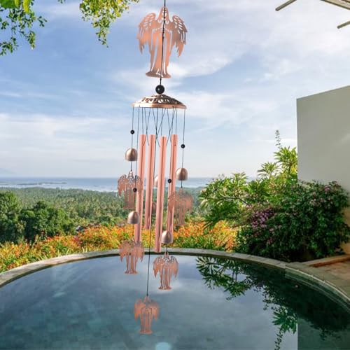 for Women Angel Wind Chimes Outdoor Angel Lover Birthday Gifts for Men