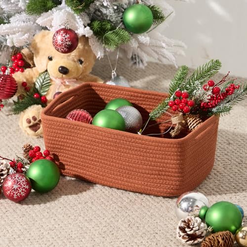 Small Storage Baskets for Organizing (4 Count)