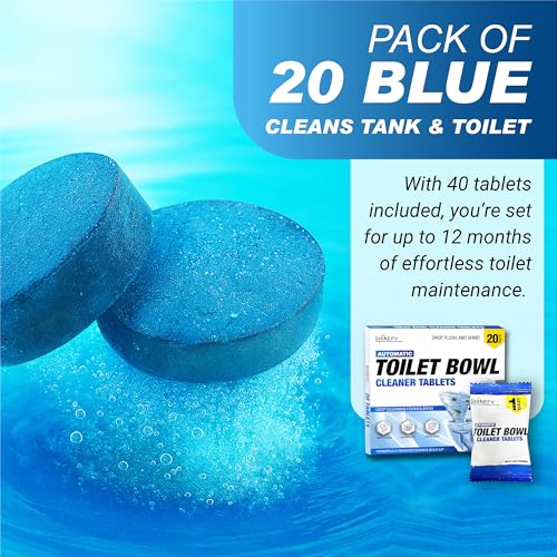 Automatic Toilet Bowl Cleaner Tablets (20 Count)
