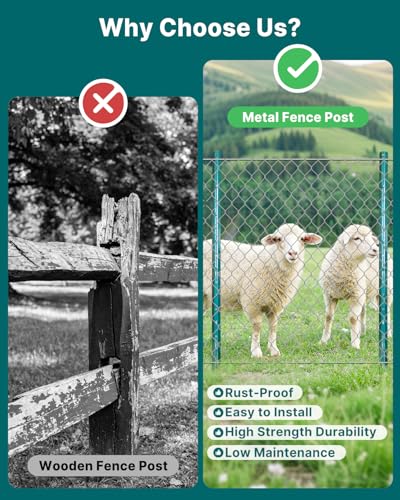 Fence Posts 4 Feet (10 Count)
