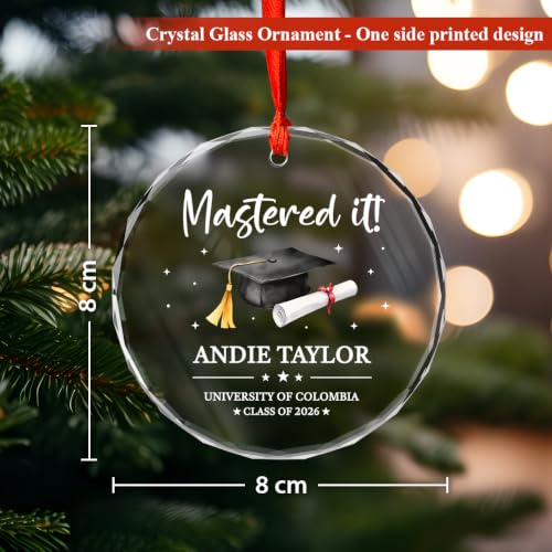 Personalized Mastered It Degree Graduation Gifts