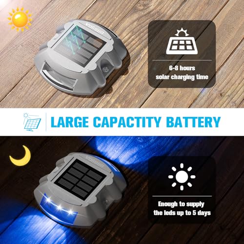 Solar Deck Driveway Dock Lights (20 Count)