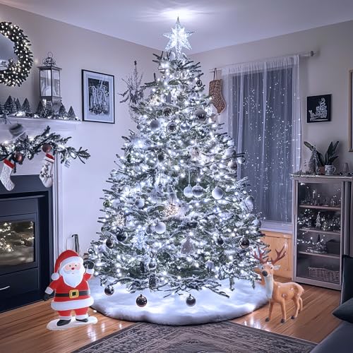 200 LED White Christmas Lights Outdoor (76.2 Foot)