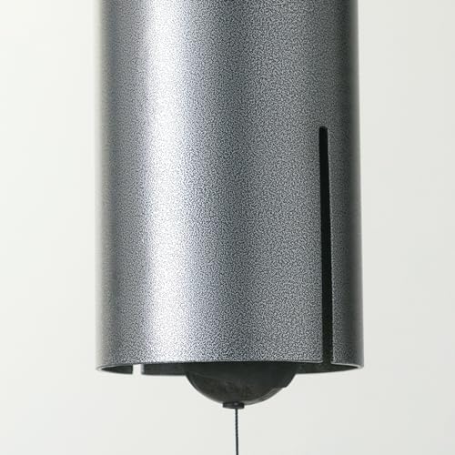 Heroic Windbell Wind Chime for Outside 40" Large Silver