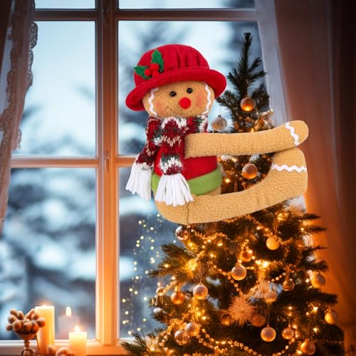 Gingerbread Christmas Tree Topper Decorations