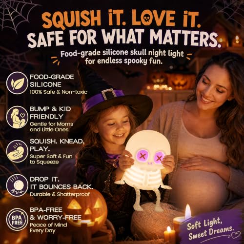 Skull Silicone Night Light