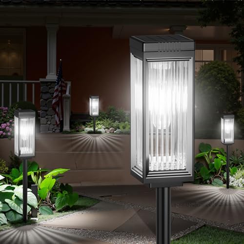 Solar Pathway Lights Outdoor (8 Count)