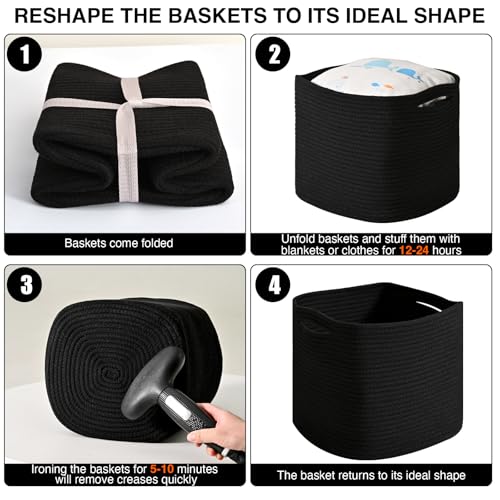 11 Inch Cube Storage Bins (3 Count)