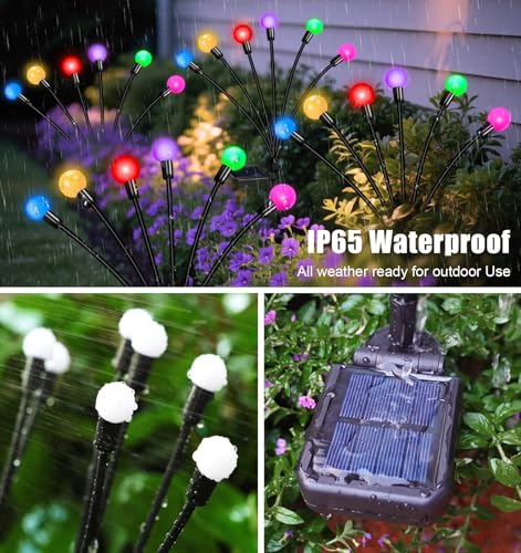 Solar Garden Lights Outdoor Waterproof (4 Count)