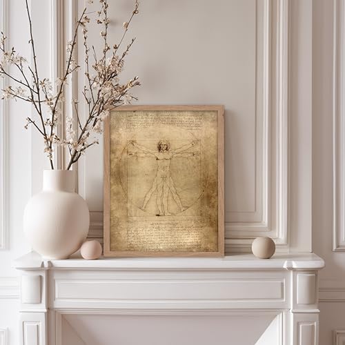 Classic Leonardo Da Vinci Poster
