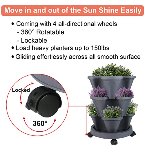 Vertical Planter Tower (2 Count)