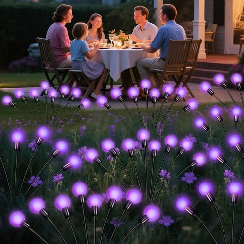Solar Garden Lights Outdoor Waterproof (4 Count)