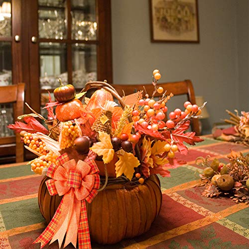 Extra Large Fall Wreath Gift Bow